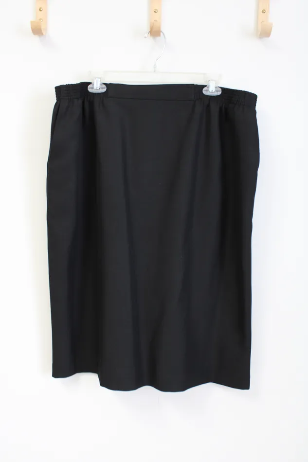 Alfred Dunner Black Skirt 20W Alfred Dunner Rings