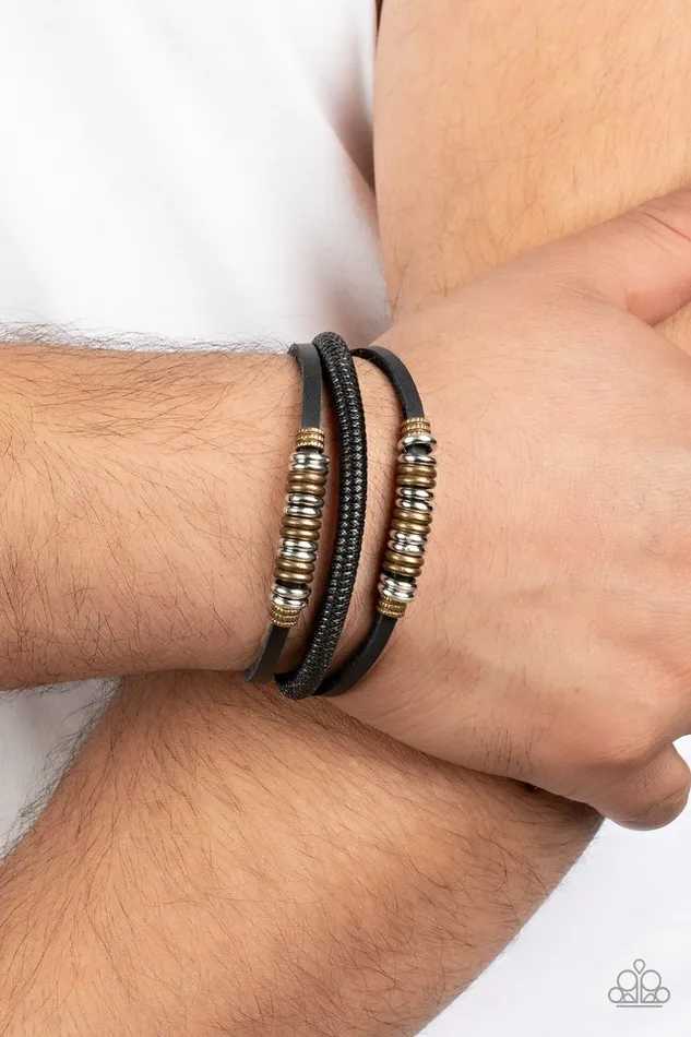 Bracelets Paparazzi Jewelry Paparazzi Bracelet Treasure Tracker Black