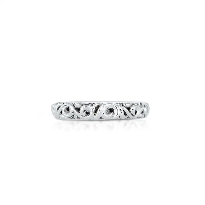 Charles Krypell Sterling Silver I Love You Forever Ring Estate Retail When New 130 Charles Krypell Rings