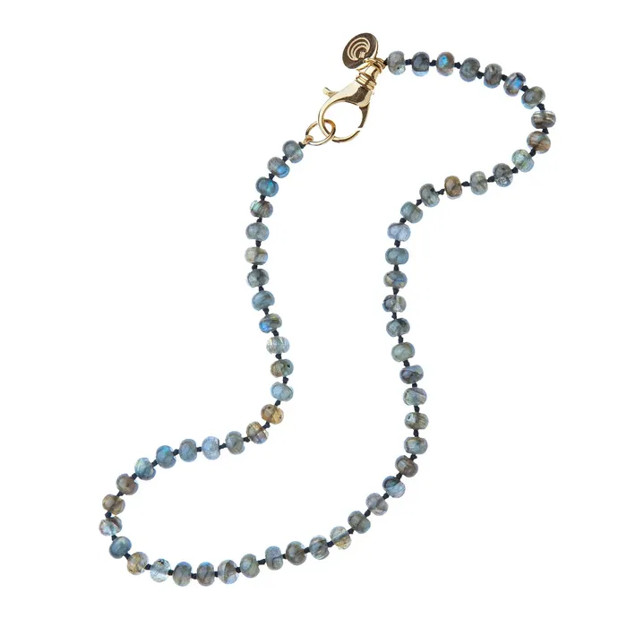 Jane Win Necklaces Jane Win Labradorite Beaded Necklace