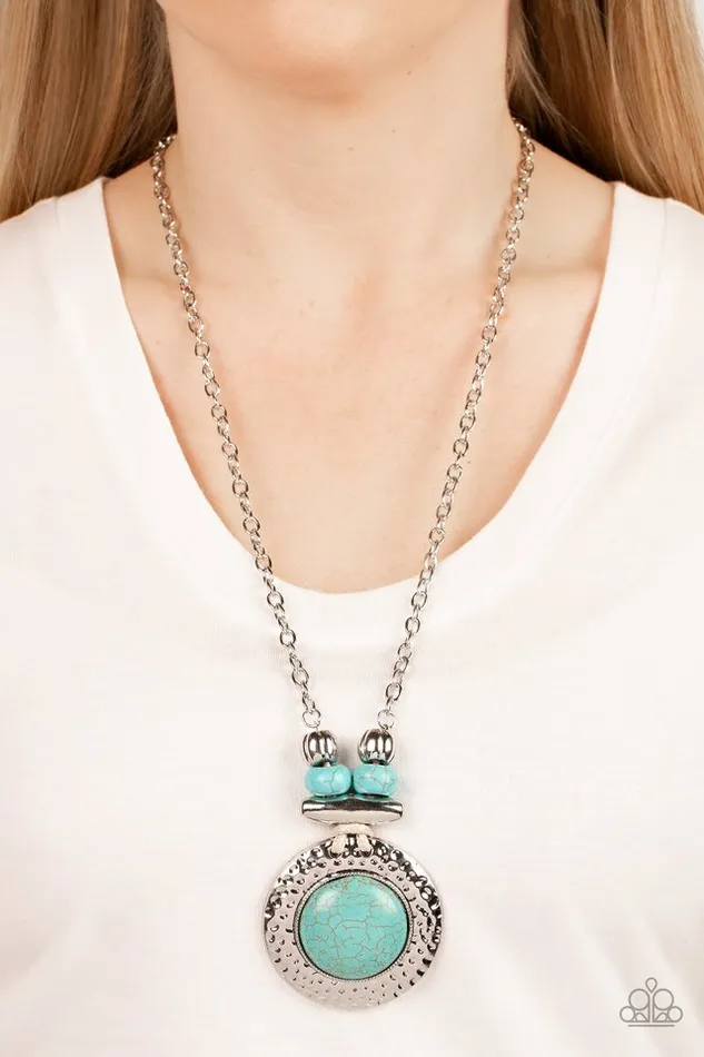 Necklaces Paparazzi Jewelry Paparazzi Necklace Archipelago Artisan Blue