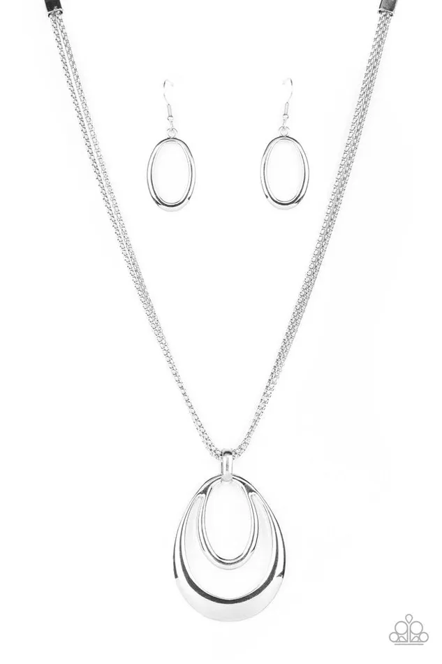 Necklaces Paparazzi Necklace Suburban Storm Silver Paparazzi Jewelry Necklaces Paparazzi Necklace Suburban Storm Silver Paparazzi Jewelry