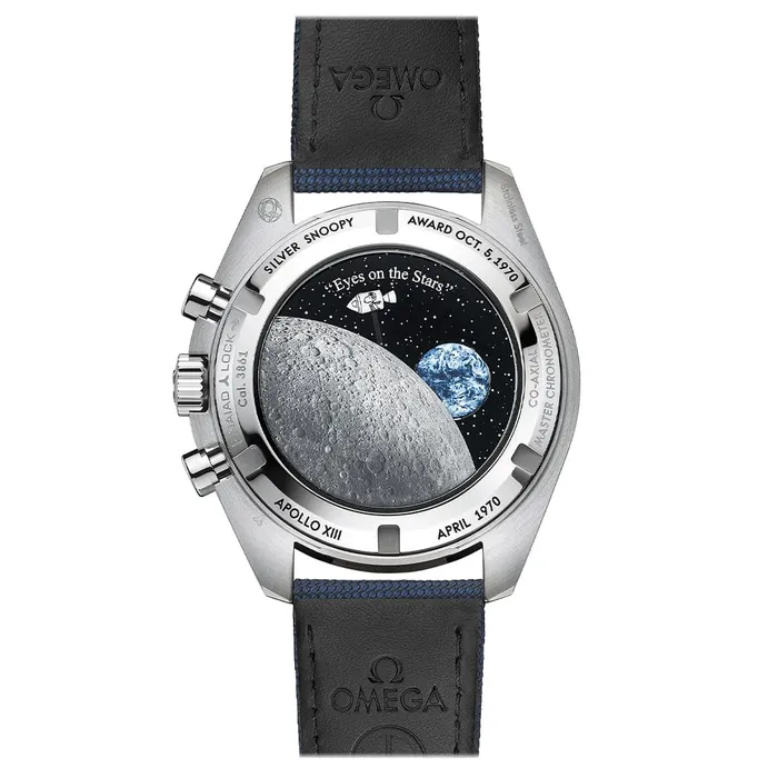 Omega Rings Anniversary Series CoAxial Master Chronometer Chronograph 42 MM Silver Snoopy Award 31032425002001