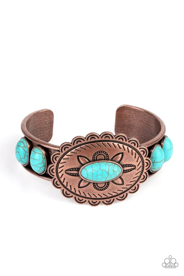 Paparazzi Bracelet Canyon Heirloom Copper Paparazzi Jewelry Bracelets