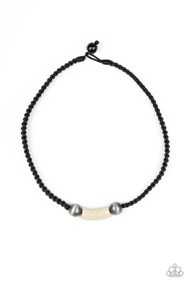 Paparazzi Jewelry Necklaces Paparazzi Necklace Gone Adventuring Black