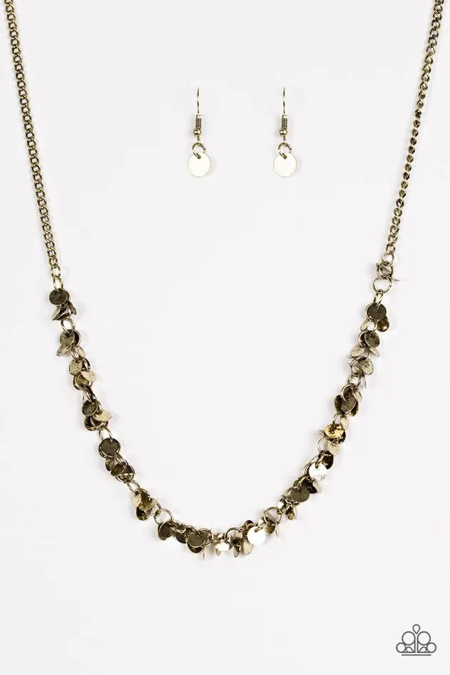 Paparazzi Jewelry Necklaces Paparazzi Necklace Year To Shimmer Brass