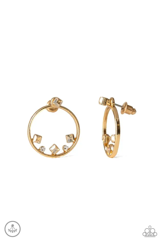 Paparazzi Jewelry Paparazzi Earring TopNotch Twinkle Gold Earrings