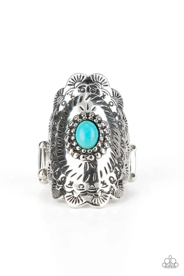 Paparazzi Jewelry Rings Paparazzi Ring Sagebrush Sea Blue
