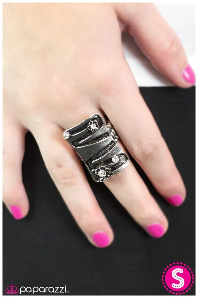 Paparazzi Jewelry Rings Paparazzi Ring Tiki Couture Silver