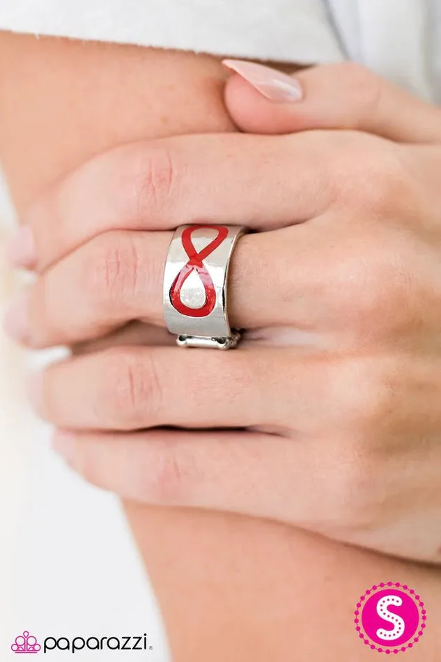 Paparazzi Jewelry Rings Paparazzi Ring Timeless Sophistication Red