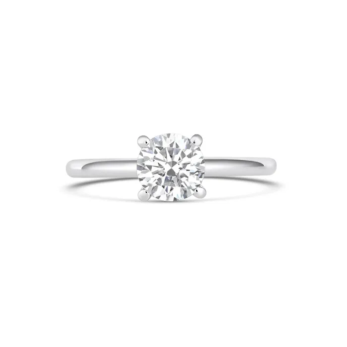 Verragio Tradition 14K White Gold Solitaire Mount Ring Verragio Rings
