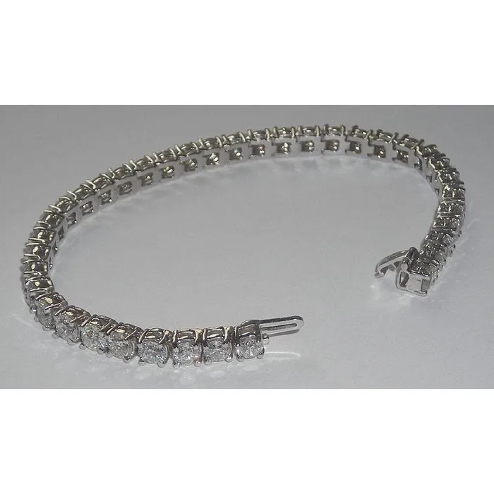 GB Bracelets 10 Carats Natural Earth Mined Diamond Tennis Bracelet Vs Jewelry White Gold Bracelet GB Bracelets 10 Carats Natural Earth Mined Diamond Tennis Bracelet Vs Jewelry White Gold Bracelet