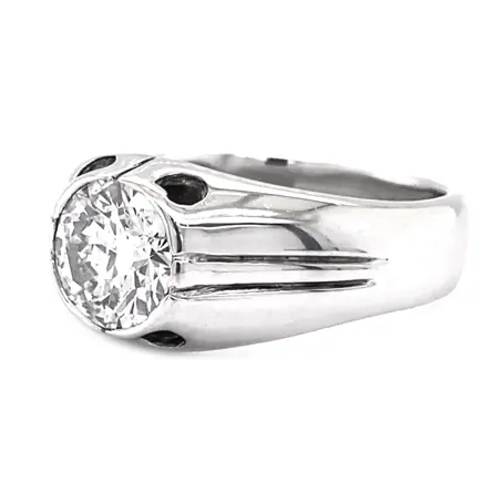 HarryChadEntcom Rings Gents Ring Unique Mens Mined Diamond Jewelry