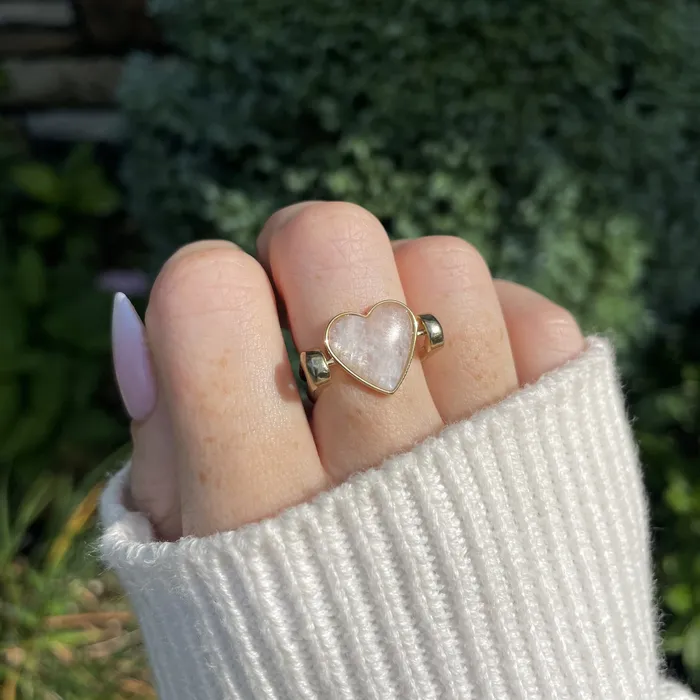 Moonstone Heartshaped Crystal Element MyCONQUERing Necklaces