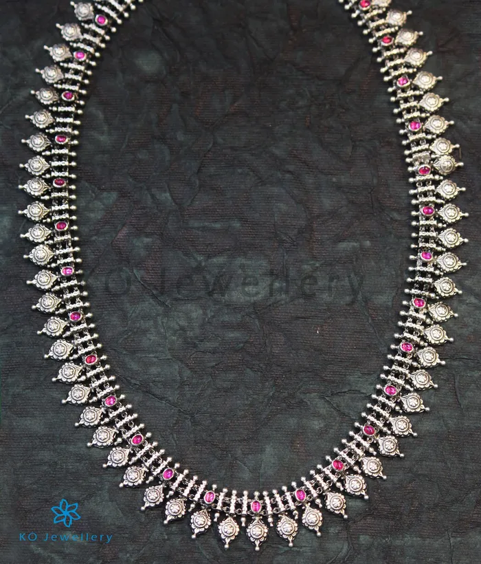 Silversmith Necklaces The Hritika Silver Necklace