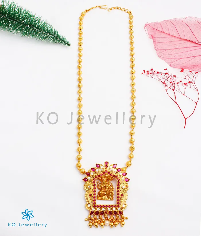 Silversmith Necklaces The ShivParvati Silver Deity Necklace