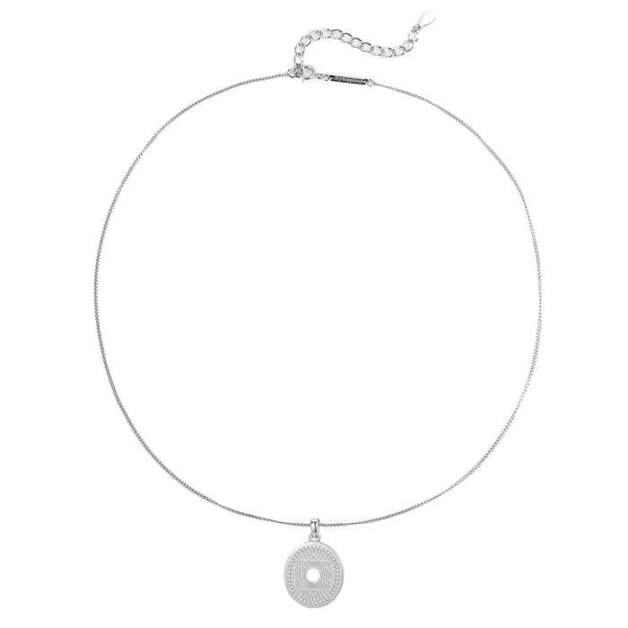 Star of Lakshmi Mandala Pendant Necklace for Insight Sterling Silver Hey Happiness Necklaces