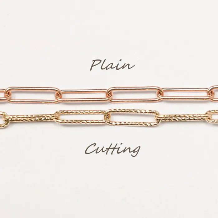 14K Gold Link Clip Chain Anklet Bracelet MinimalBijoux Bracelets