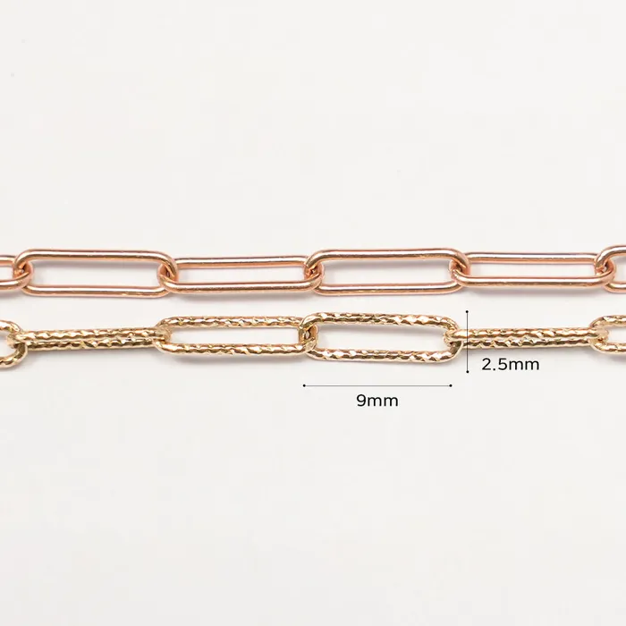 14K Gold Link Clip Chain Anklet Bracelet MinimalBijoux Bracelets