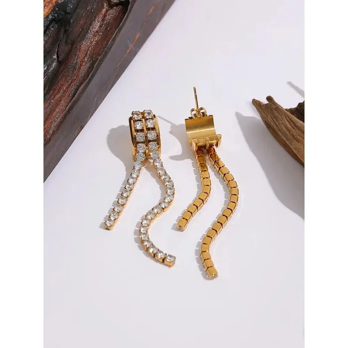 Cubic Zirconia Dangle Earrings Mabel Love Earrings