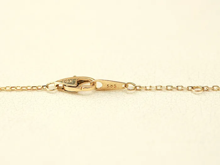 Necklaces MinimalBijoux 14K 18K Gold Simple Stick Necklace