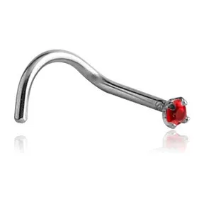 Prong CZ Stainless Nostril Screw Tulsa Body Jewelry Bracelets