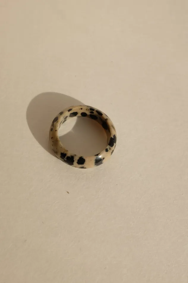 STONE DALMATINER JASPIS RING collectionno2 Rings