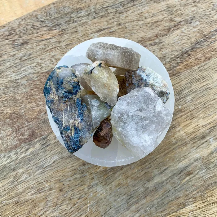 Magic Crystals PreStyled Sets Raw Gold Rutilated Quartz Chunks