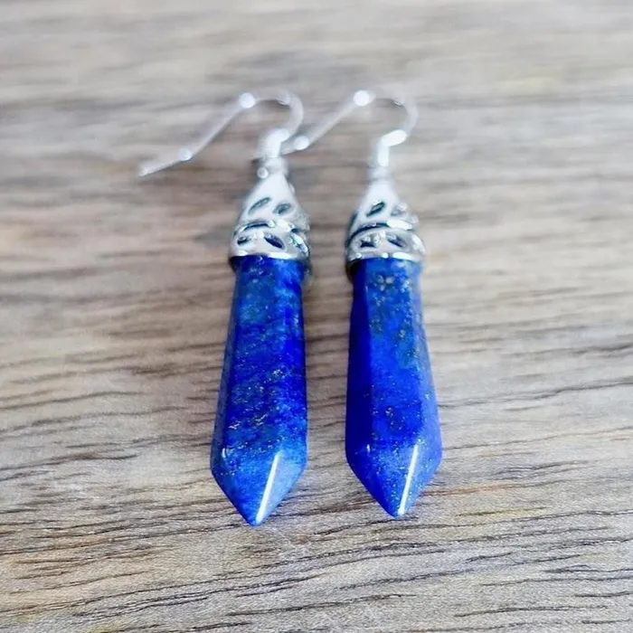 Natural Crystal Earrings Magic Crystals Earrings