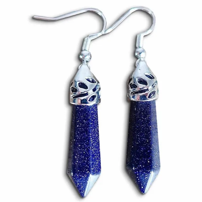 Natural Crystal Earrings Magic Crystals Earrings