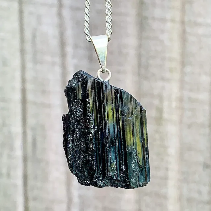Necklaces Magic Crystals Unpolished Raw Stone Necklace