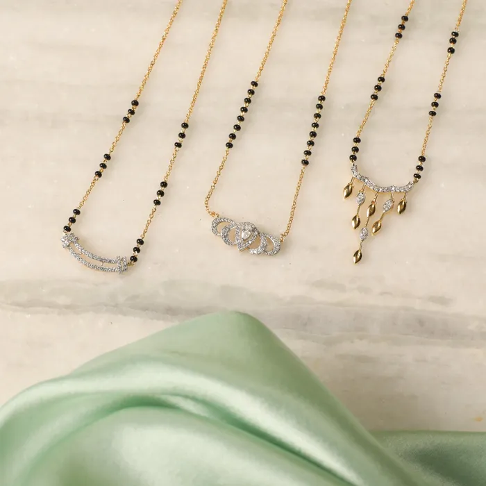 SILVER Rings Dhuni CZ Silver Mangalsutra