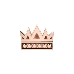 Slider Crown Charm SG Fine Charm Necklaces