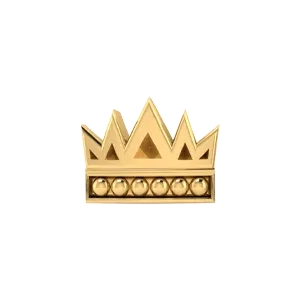 Slider Crown Charm SG Fine Charm Necklaces