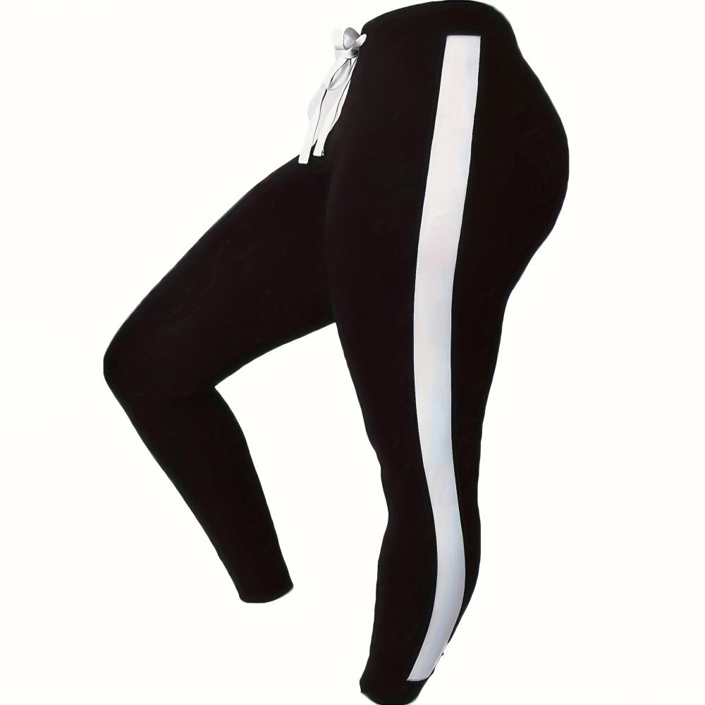 Pantalon De Jogging Femme Noir / Blanc   | Joggings & Ensembles Détente Bas Femme