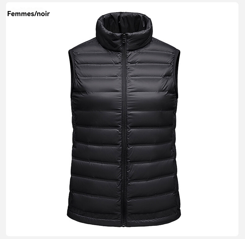 Veste Sans Manches Recyclight Femme Noir   | Gilets Sans Manche Gilets Sans Manche Femme