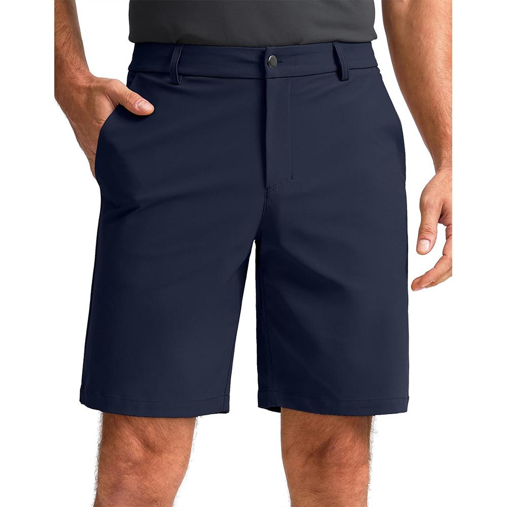 Short Chino À Majorité De Coton Femme Bleu Marine   | Shorts & Bermudas Bas Femme